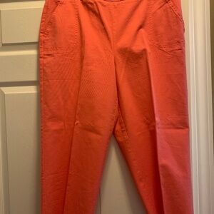 Coral pants